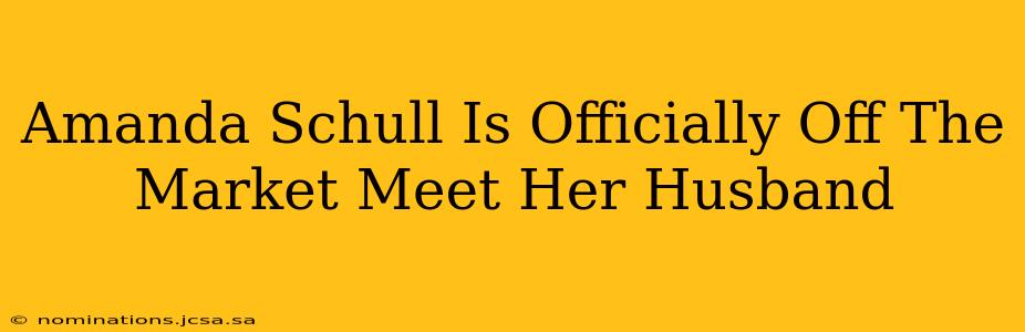 Amanda Schull Is Officially Off The Market Meet Her Husband