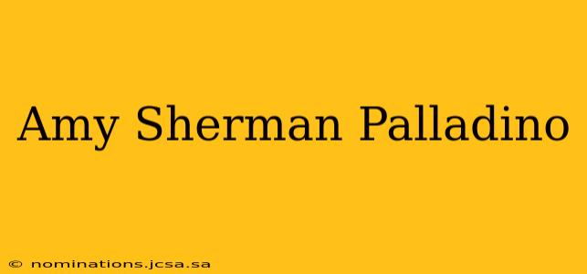 Amy Sherman Palladino