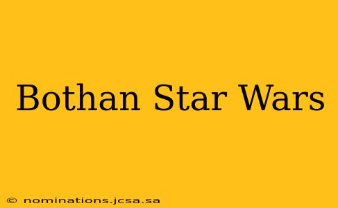 Bothan Star Wars