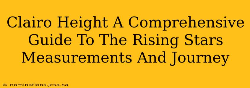 Clairo Height A Comprehensive Guide To The Rising Stars Measurements And Journey