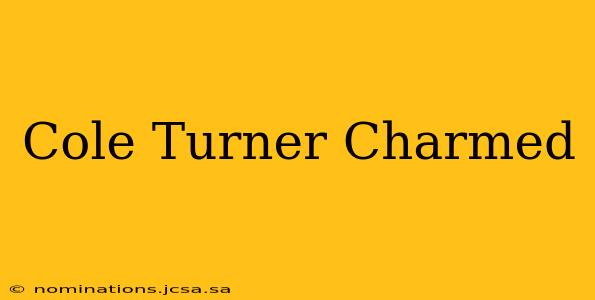 Cole Turner Charmed