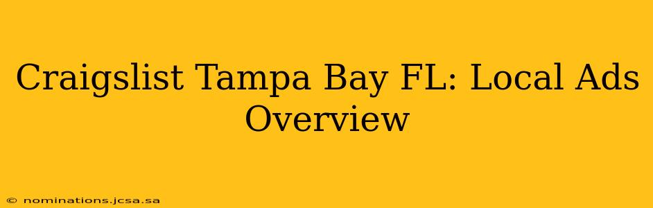 Craigslist Tampa Bay FL: Local Ads Overview