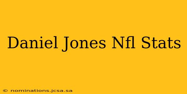 Daniel Jones Nfl Stats