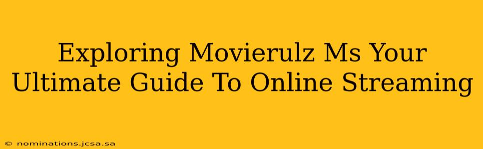 Exploring Movierulz Ms Your Ultimate Guide To Online Streaming