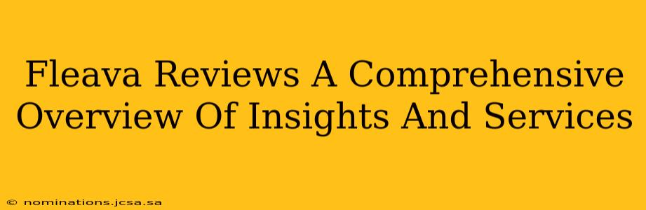 Fleava Reviews A Comprehensive Overview Of Insights And Services