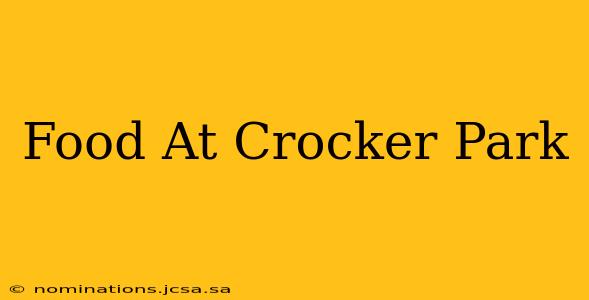 Food At Crocker Park