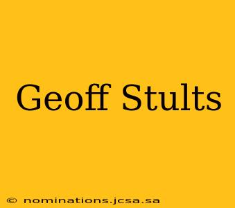 Geoff Stults