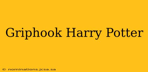 Griphook Harry Potter