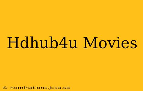 Hdhub4u Movies