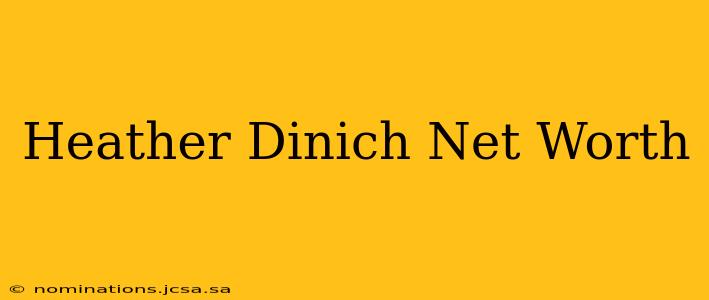 Heather Dinich Net Worth