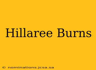 Hillaree Burns