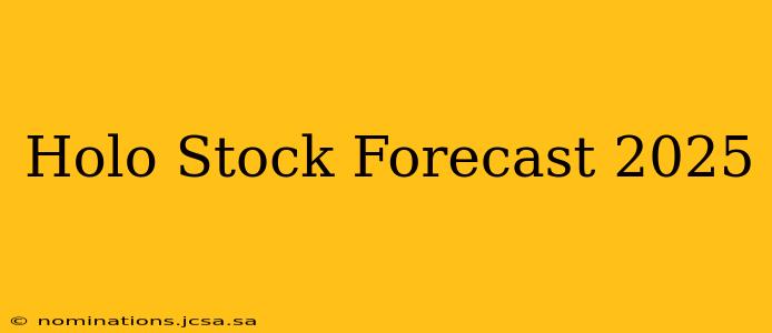 Holo Stock Forecast 2025