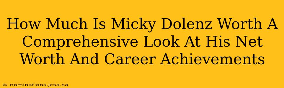 How Much Is Micky Dolenz Worth A Comprehensive Look At His Net Worth And Career Achievements