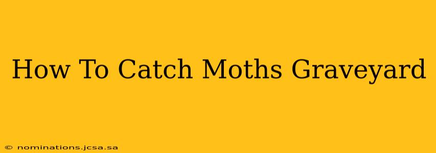 How To Catch Moths Graveyard