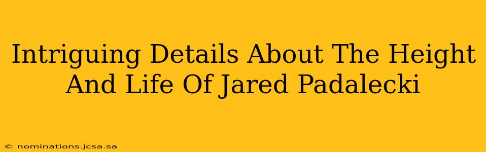Intriguing Details About The Height And Life Of Jared Padalecki