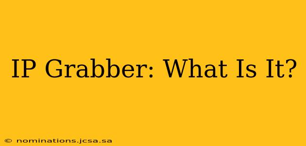 IP Grabber: What Is It?
