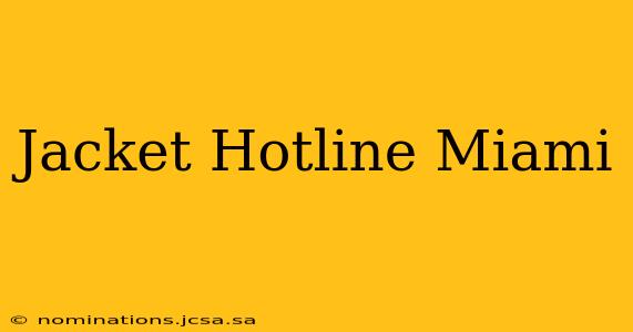 Jacket Hotline Miami