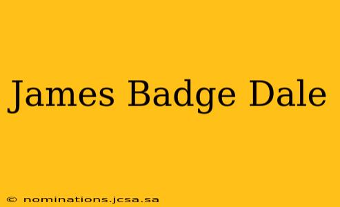 James Badge Dale