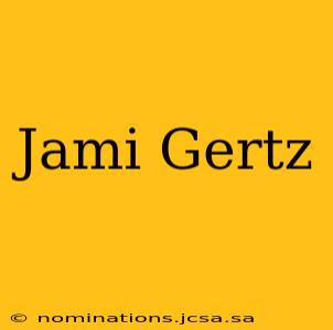 Jami Gertz