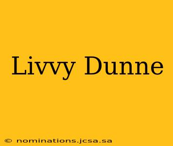 Livvy Dunne