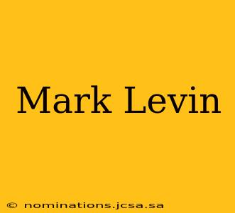 Mark Levin