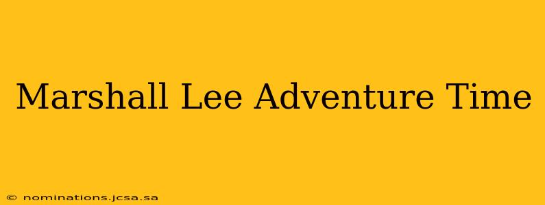 Marshall Lee Adventure Time