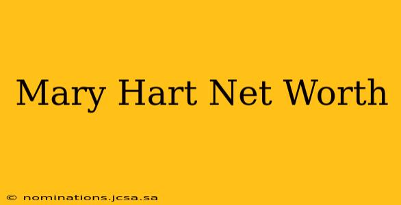 Mary Hart Net Worth