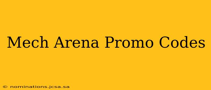 Mech Arena Promo Codes