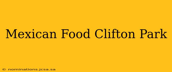 Mexican Food Clifton Park