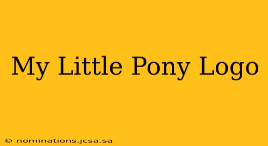 My Little Pony Logo