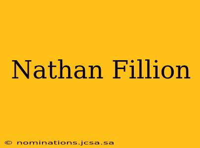 Nathan Fillion
