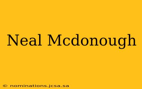 Neal Mcdonough