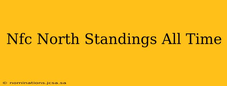 Nfc North Standings All Time