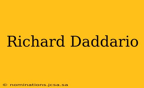 Richard Daddario