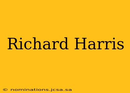 Richard Harris