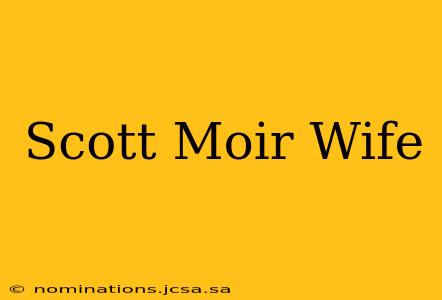 Scott Moir Wife
