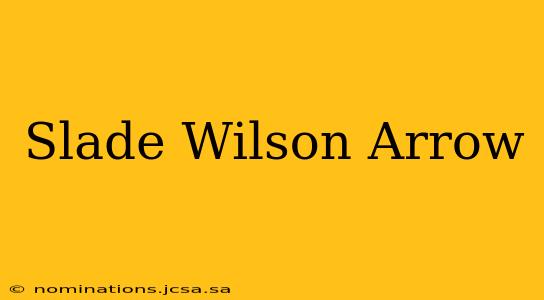 Slade Wilson Arrow