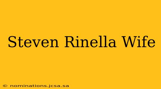 Steven Rinella Wife