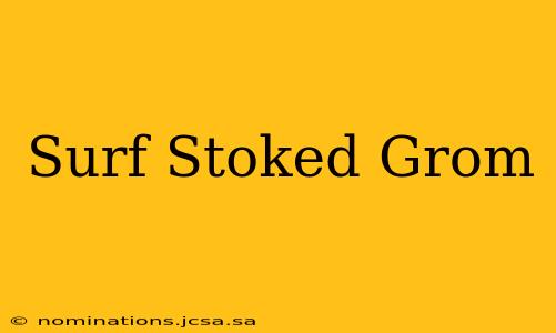 Surf Stoked Grom