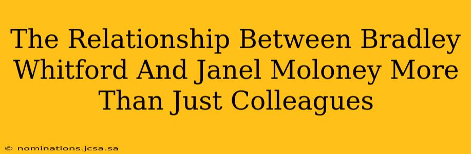 The Relationship Between Bradley Whitford And Janel Moloney More Than Just Colleagues