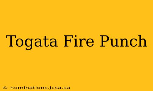 Togata Fire Punch