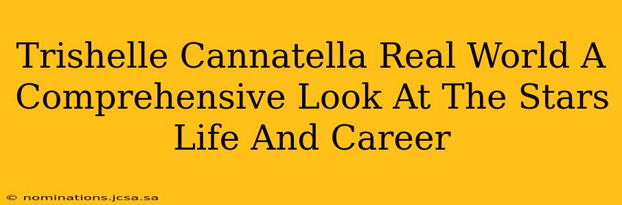 Trishelle Cannatella Real World A Comprehensive Look At The Stars Life And Career