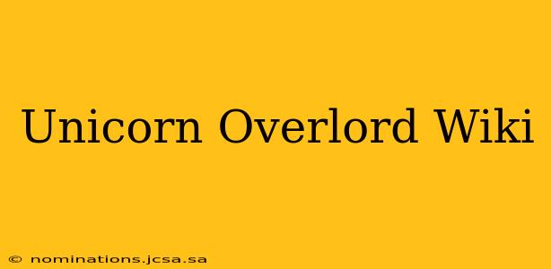 Unicorn Overlord Wiki