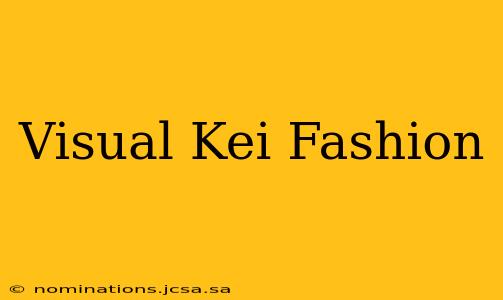 Visual Kei Fashion