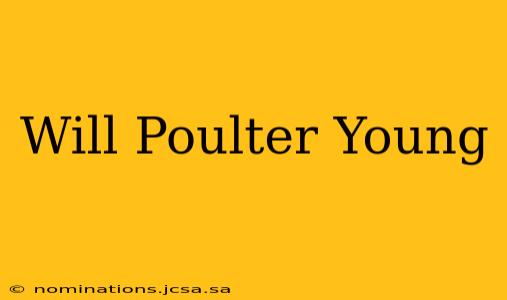 Will Poulter Young